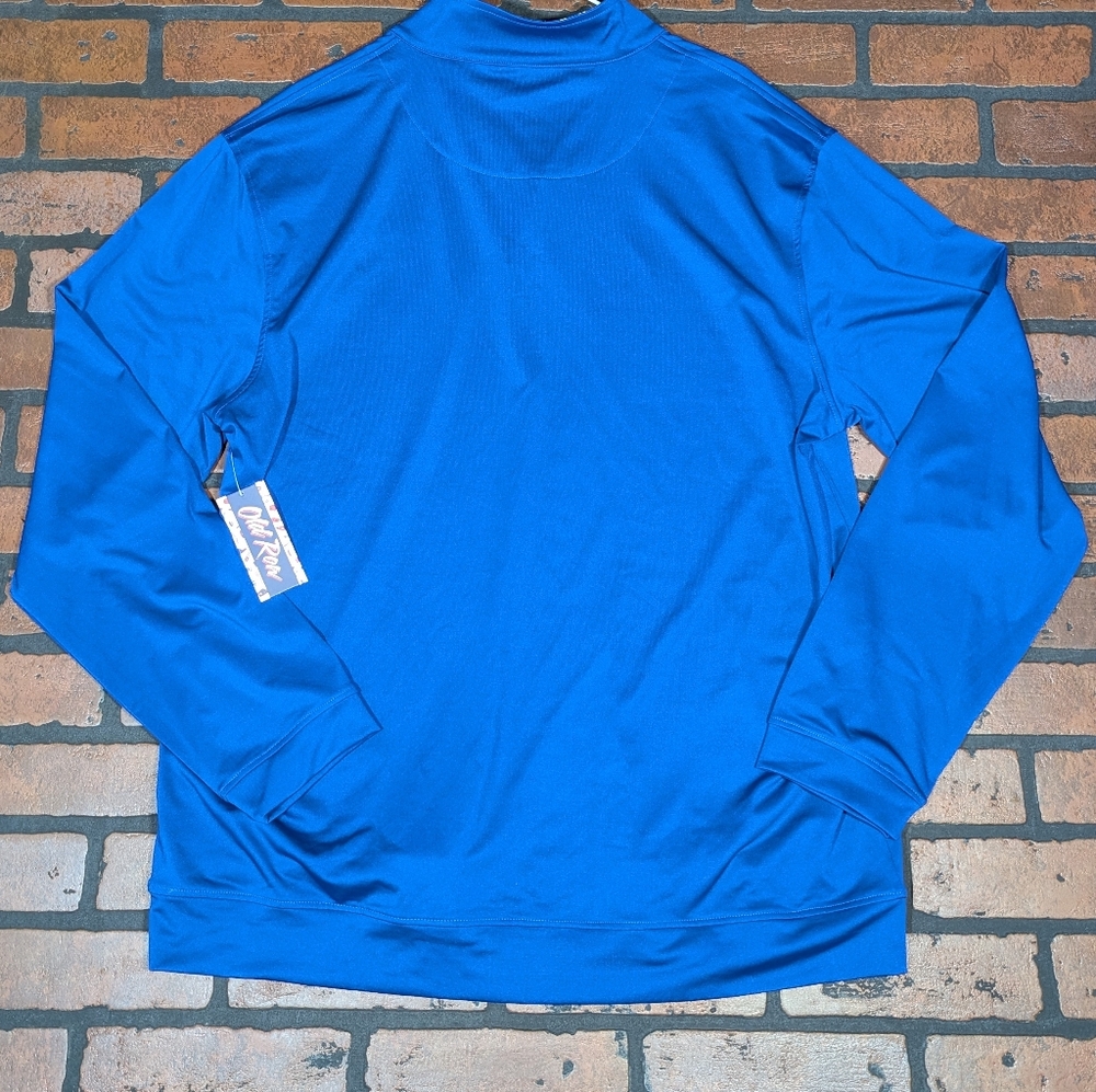Old Row Men's XL Royal Blue Tailgate Quarter-Zip - Picture 6 of 10
